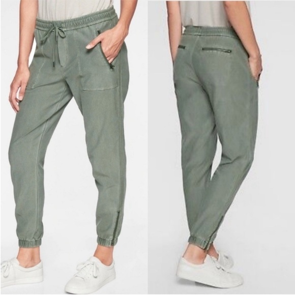 ATHLETA green farallon jogger - Picture 7 of 9